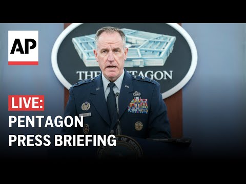 Video: LIVE: Pentagon press briefing