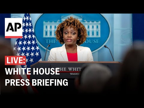 Video: LIVE: White House press briefing