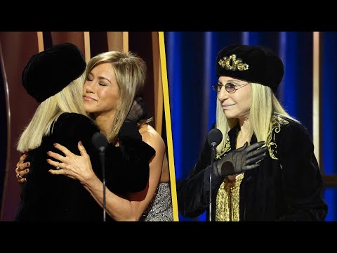Video: SAG Awards: Jennifer Aniston Presents Barbra Streisand With Lifetime Achievement Award