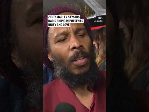 Video: Ziggy Marley says his dad’s biopic represents unity and love