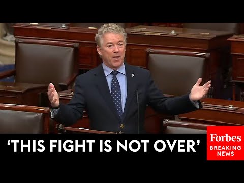 Video: BREAKING NEWS: Rand Paul Assails Foreign Aid Bill He Says ‘Puts Ukraine First And America Last’