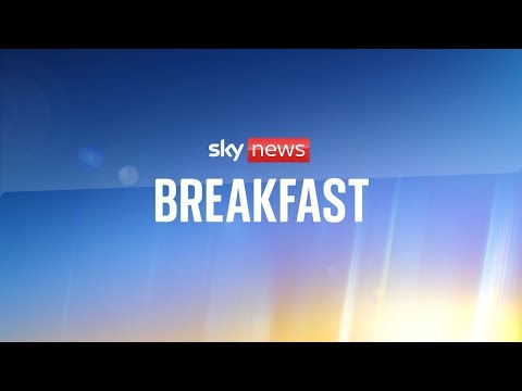 Video: Watch Sky News Breakfast: US and Britain strike more than a dozen Houthi targets in Yemen