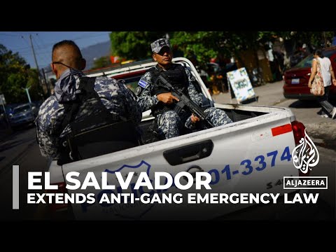Video: El Salvador extends anti-gang emergency law for 24th time amid abuse concerns