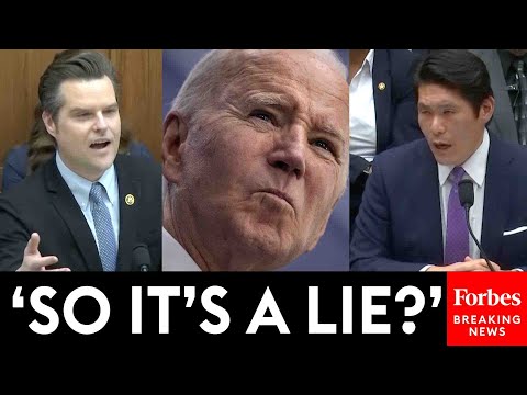 Video: ‘Is It Frustrating That Biden Continues To Go Out & Lie?’: Gaetz Grills Robert Hur About Biden ‘Lie’