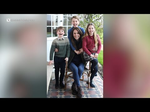 Video: Princess Kate apologizes for edited family photo