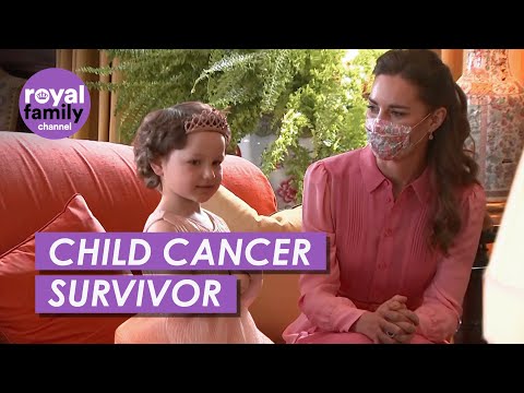 Video: Princess Kate Wished Better by Eight-Year-Old Cancer Survivor