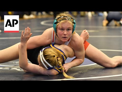 Video: Girls are falling in love with wrestling, the nation’s fastest-growing high school sport
