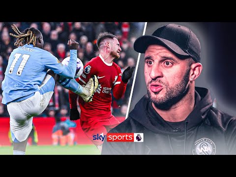 Video: “It’s not for me to say” 🤐 | Kyle Walker on Liverpool’s penalty shout against Manchester City