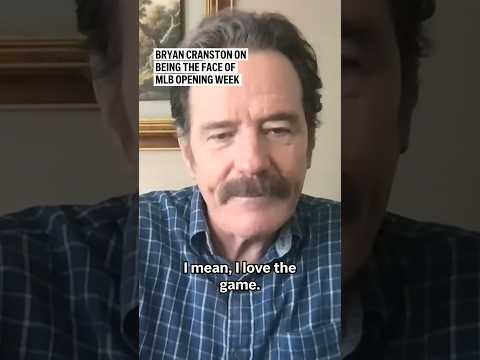 Video: Bryan Cranston on being the face of MLB opening week