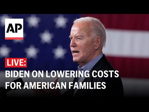 Video: LIVE: Biden speaks on lowering costs for American families