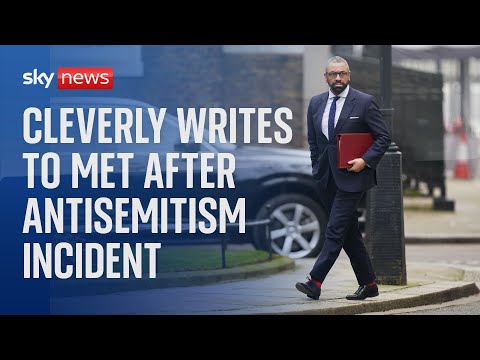 Video: Home Secretary writes to Met Police after antisemitism incident