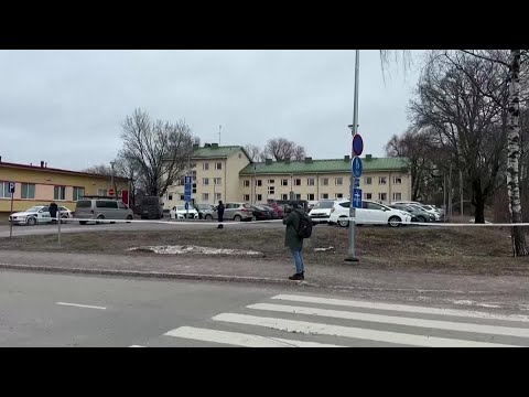 Video: 12-year-old suspect held in Finland school shooting | REUTERS