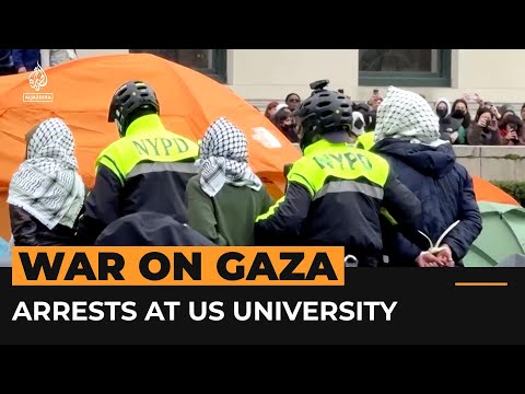 Video: Over 100 pro-Palestine protesters arrested at US university | #AJshorts