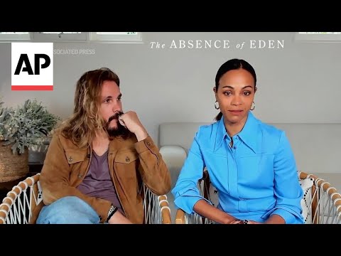 Video: Zoe Saldaña and Garrett Hedlund talk thriller ‘The Absence of Eden’ | AP Interview