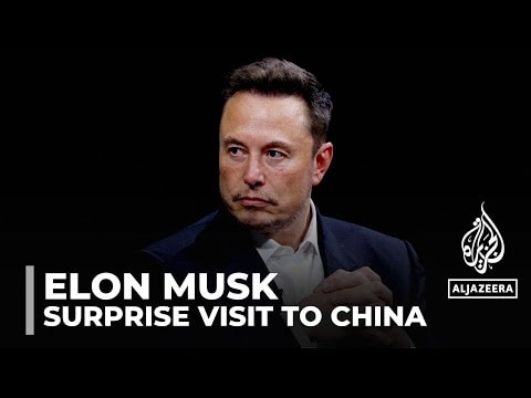 Video: Elon Musk meets China’s No 2 official in Beijing