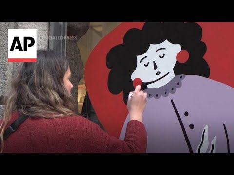 Video: Street artists turn Madrid into an open-air gallery
