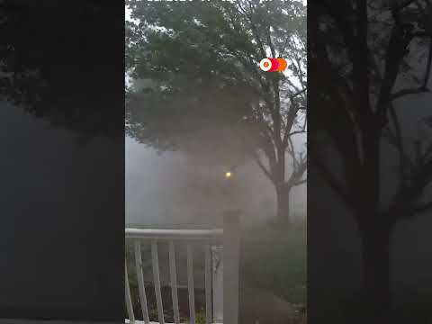 Video: Security camera shows huge storm in North Carolina | REUTERS