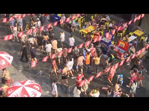 Video: Thailand kicks off Songkran festival, celebrating the new year with water fights in the streets