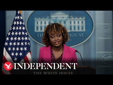 Video: Live: Karine Jean-Pierre holds the daily White House briefing
