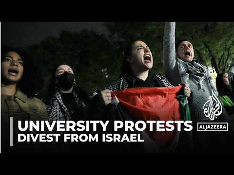 Video: Palestine solidarity: Second week of protests across US campuses