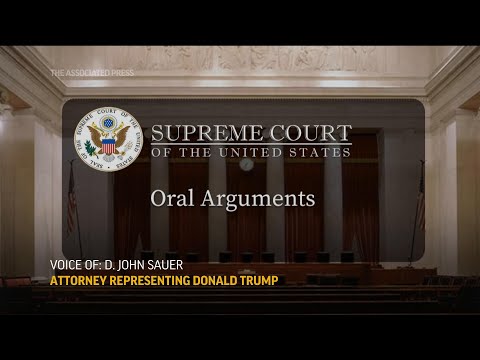 Video: Supreme Court hears arguments over whether Trump is immune from prosecution