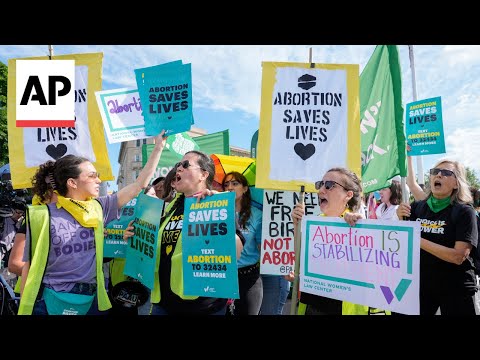 Video: Protests outside Supreme Court as SCOTUS hears Idaho emergency abortions case