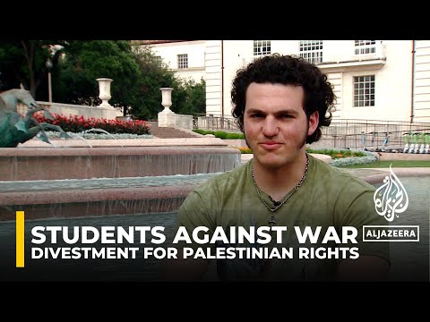 Video: UT Austin student champions divestment for Palestinian rights