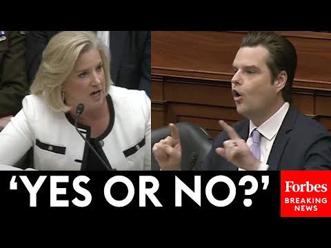 Video: Matt Gaetz Confronts Army Secretary Wormuth About U.S. Troops In Niger ‘Who Can’t Get Medicine’