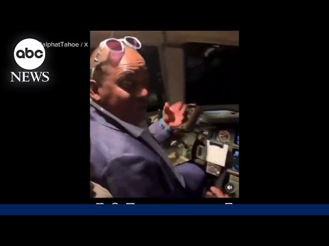Video: Pilots suspended after allowing passenger in cockpit mid-flight