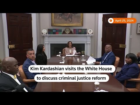 Video: Kim Kardashian at White House to discuss criminal justice reform | REUTERS