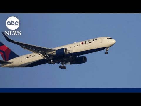 Video: Emergency slide falls off Delta flight in midair