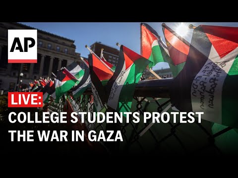 Video: LIVE: University of Texas students protest the war in Gaza