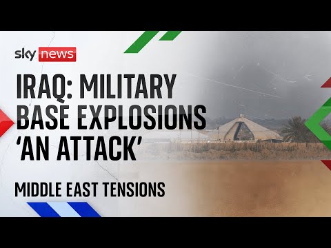 Video: ‘No claims of responsibility’ following Iraqi base explosions