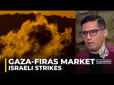 Video: Israeli strikes on Gaza city has killed several people and injured others at Firas Market