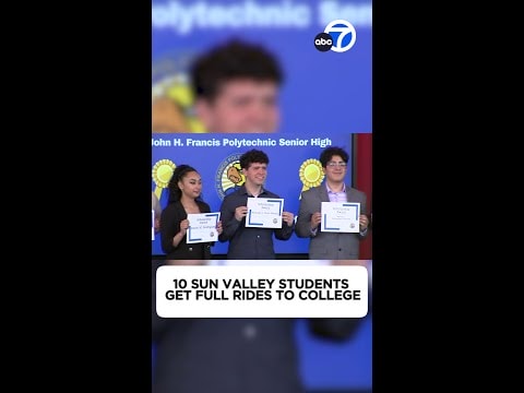 Video: 10 Sun Valley students get full rides to college!