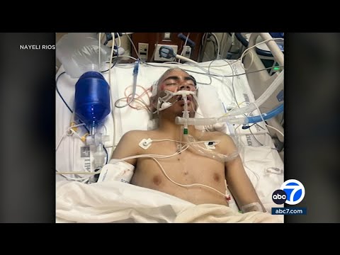Video: 15-year-old fighting for his life after brutal beating outside restaurant in Watts