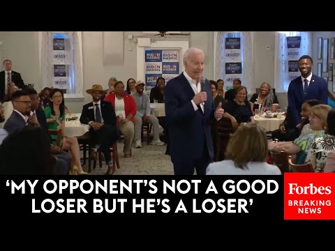 Video: BREAKING NEWS: Biden Tees Off On Trump In Meeting With Supporters In Atlanta, Georgia