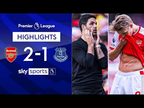 Video: Arsenal just fall short of Premier League title 🤏 | Arsenal 2-1 Everton | EPL Highlights