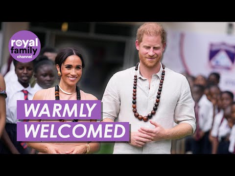 Video: Prince Harry and Meghan Markle Receive Warm Welcome to Nigeria