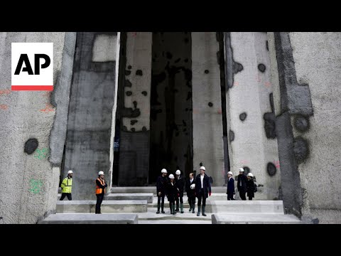 Video: Paris inaugurates giant storage basin meant to allow Olympic swimming in the River Seine
