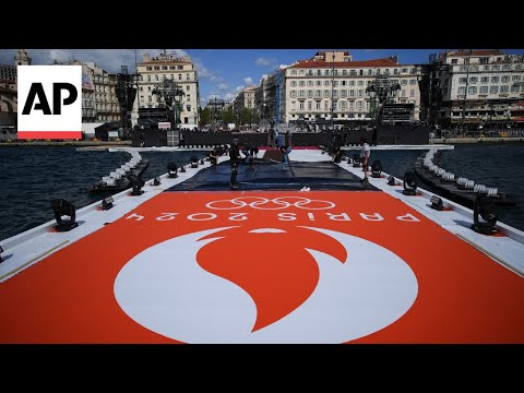 Video: AP explains: the arrival of the Olympic flame in Marseille