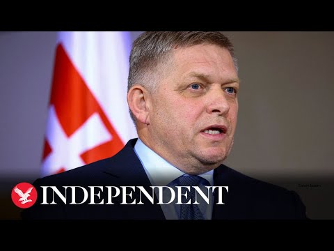 Video: Live: View of hospital where Slovak prime minister Robert Fico is being hospitalised