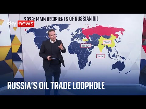 Video: How is Russia exploiting loopholes to sell oil to the UK and EU?