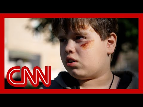 Video: 10-year-old boy describes losing his parents in Russian attack