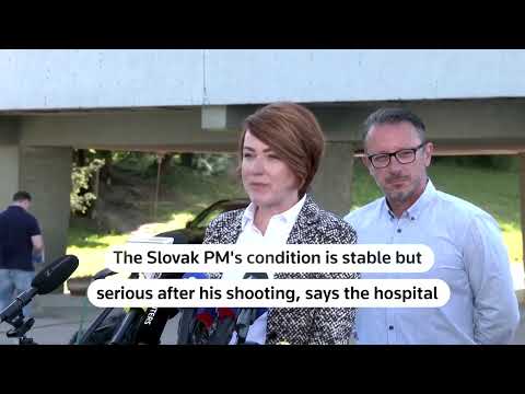 Video: Slovak PM’s condition stable but serious after shooting | REUTERS