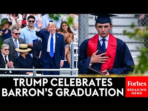 Video: Trump Celebrates ‘Very Tall Son’ Barron Graduating From High School In Minnesota GOP Speech