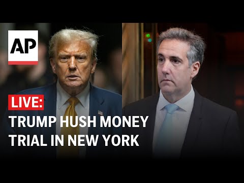 Video: Trump hush money trial LIVE: At courthouse in New York as Michael Cohen resumes testimony