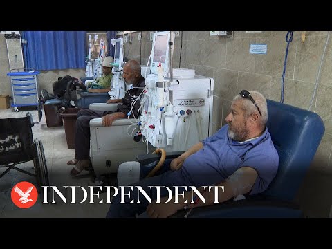Video: Dialysis patients evacuated from Rafah hospital as Israeli operation intensifies