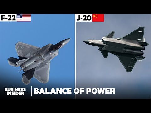 Video: USA vs China Fighter Jets | Balance Of Power | Insider