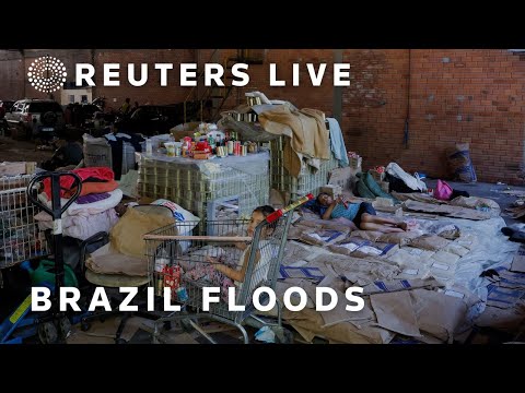 Video: LIVE: Brazilians brace for more flooding and devastation as death toll rises